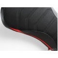 LUIMOTO (R-CAFE) Rider Seat Cover for the Triumph Street Triple 765 / S / R / RS